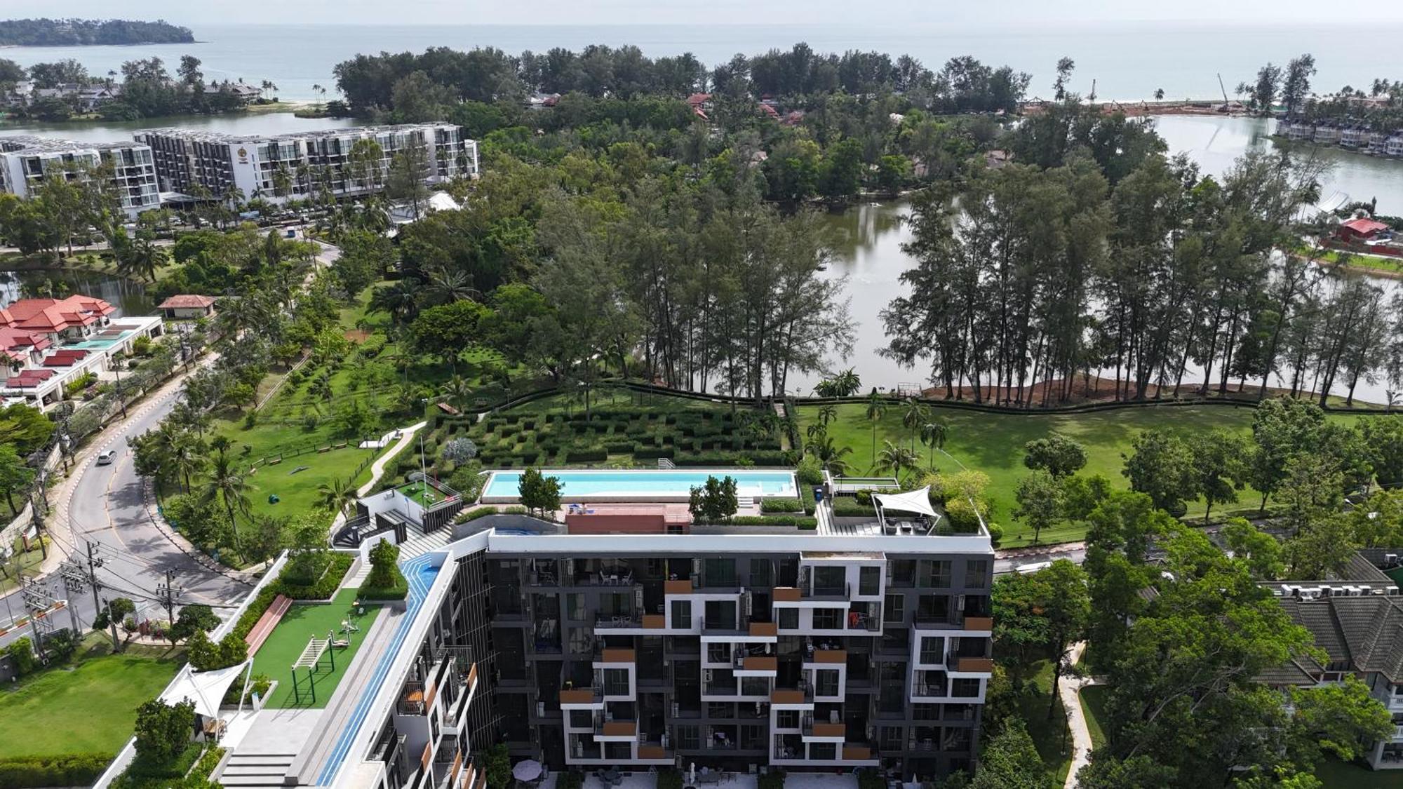Sky Park Laguna 1Bdr Lake View Thalang Exterior foto