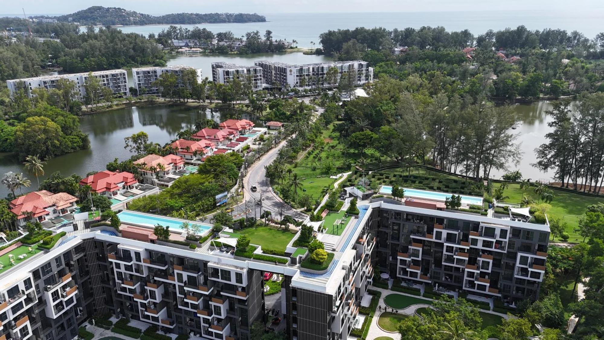 Sky Park Laguna 1Bdr Lake View Thalang Exterior foto
